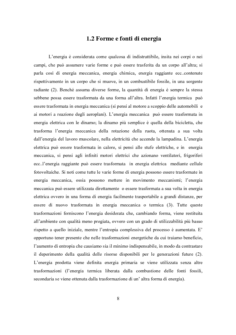 Anteprima della tesi: Il ciclo elettronucleare nello scenario energetico mondiale. Stato dell'arte e dinamiche evolutive, Pagina 7