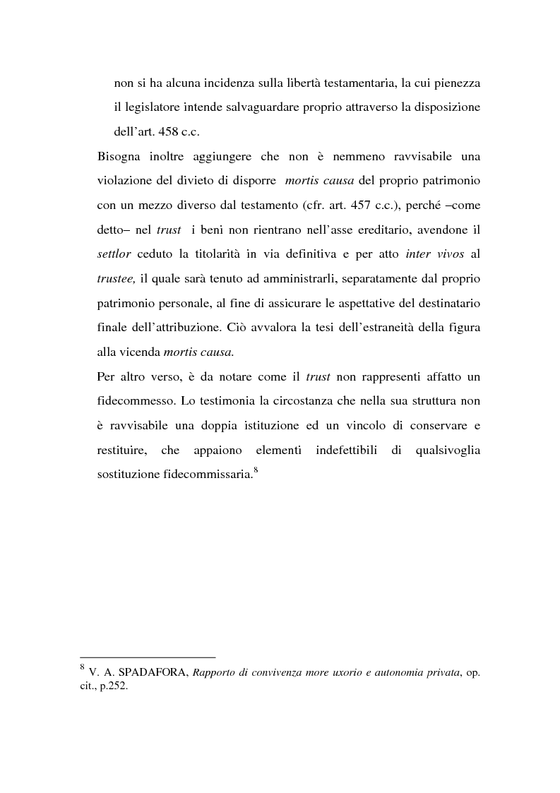 Anteprima della tesi: La tutela successoria del convivente more uxorio, Pagina 6