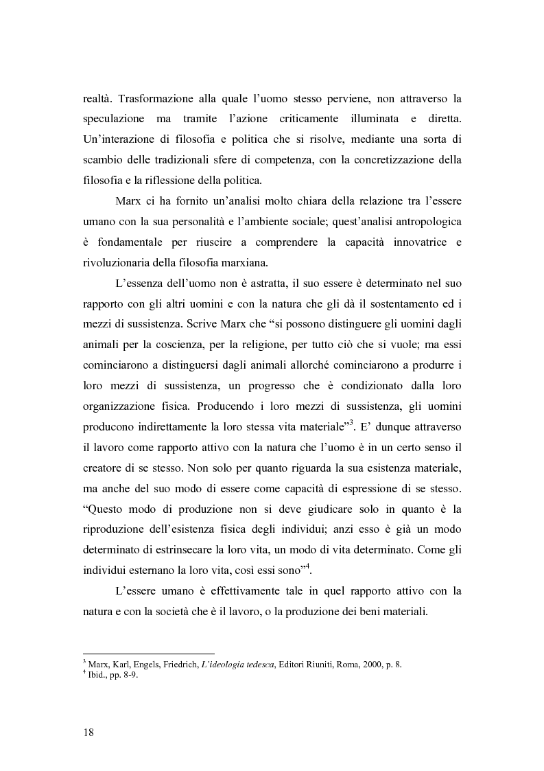 Anteprima della tesi: Marx e il "socialismo reale", Pagina 15