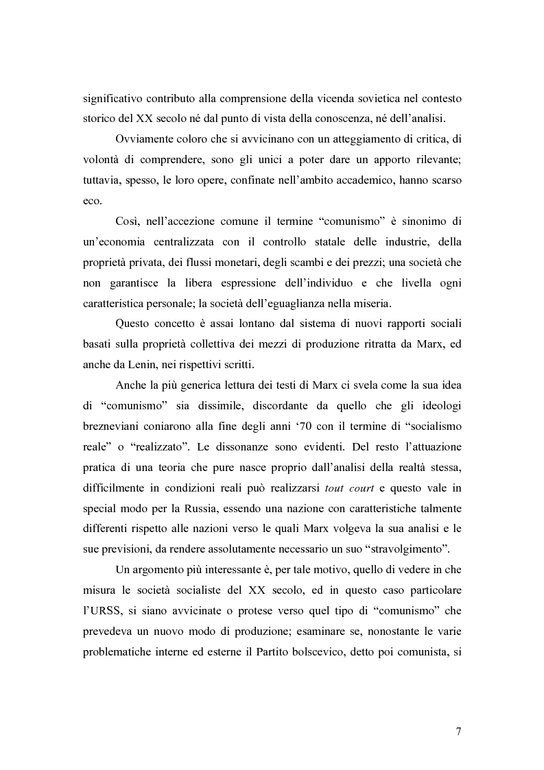 Anteprima della tesi: Marx e il "socialismo reale", Pagina 4
