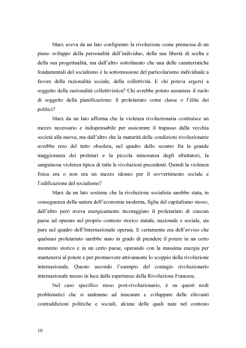 Anteprima della tesi: Marx e il "socialismo reale", Pagina 7