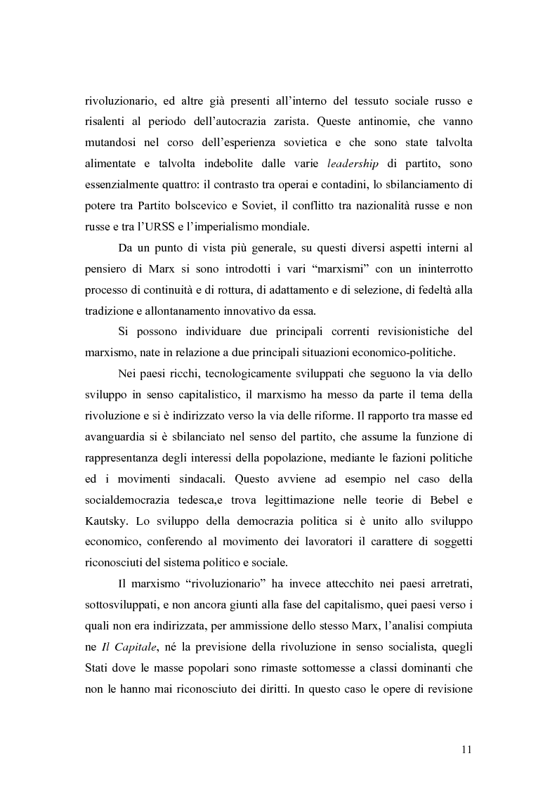 Anteprima della tesi: Marx e il "socialismo reale", Pagina 8