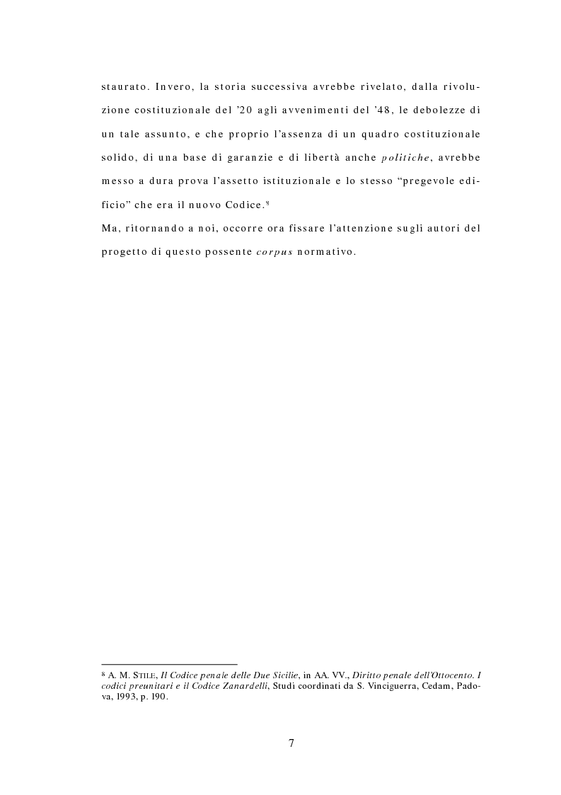 Anteprima della tesi: Il Codice delle Due Sicilie del 1819, Pagina 5