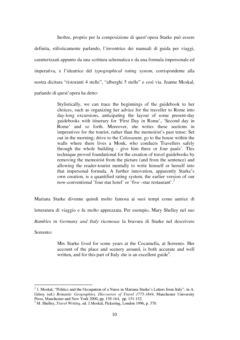 Anteprima della tesi: La drammaturgia di Mariana Starke (1762 ? - 1838), Pagina 10