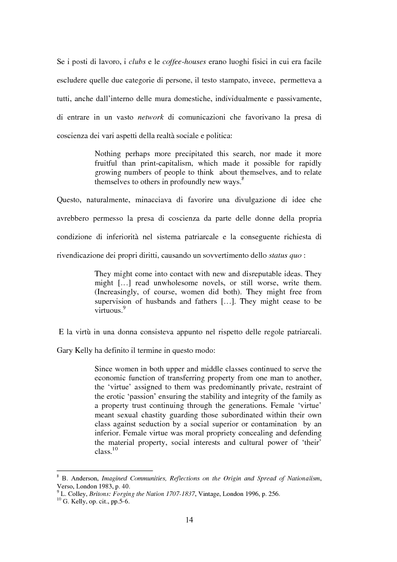 Anteprima della tesi: La drammaturgia di Mariana Starke (1762 ? - 1838), Pagina 14
