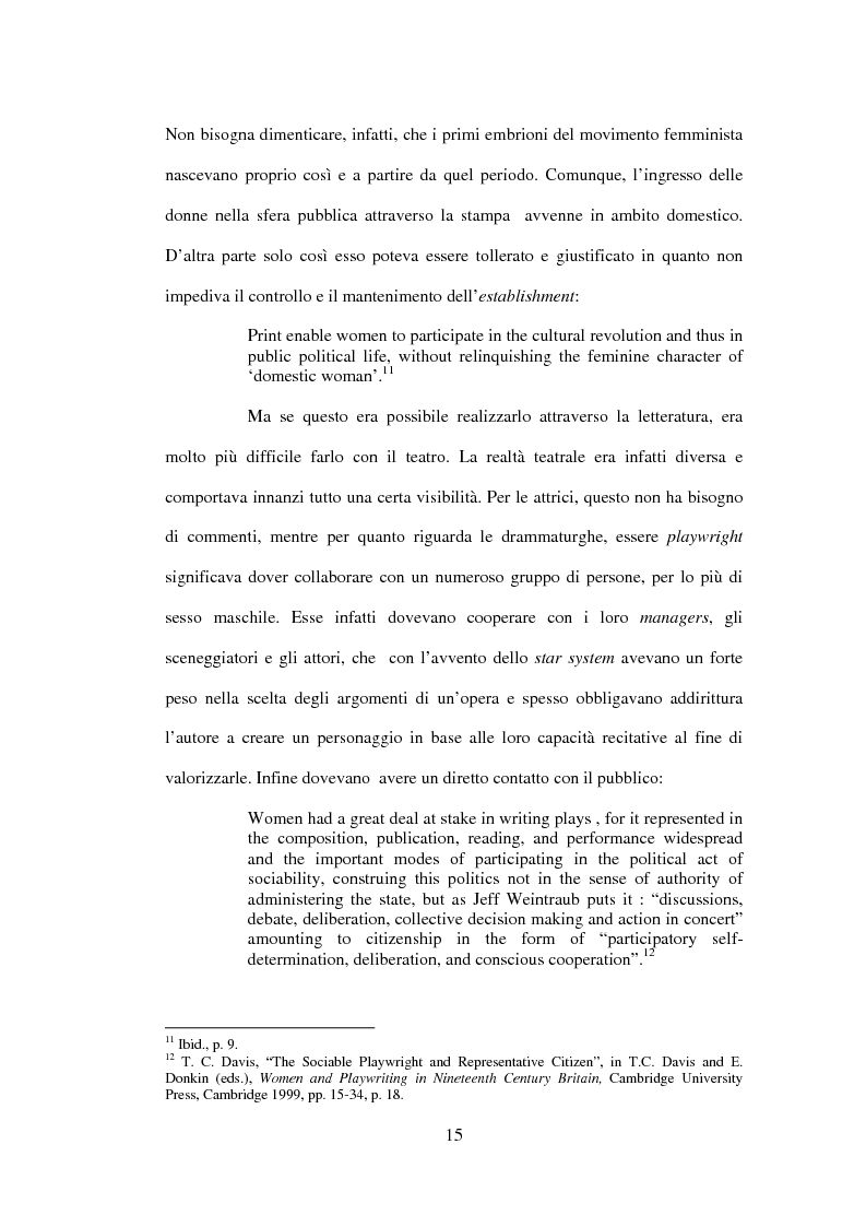 Anteprima della tesi: La drammaturgia di Mariana Starke (1762 ? - 1838), Pagina 15