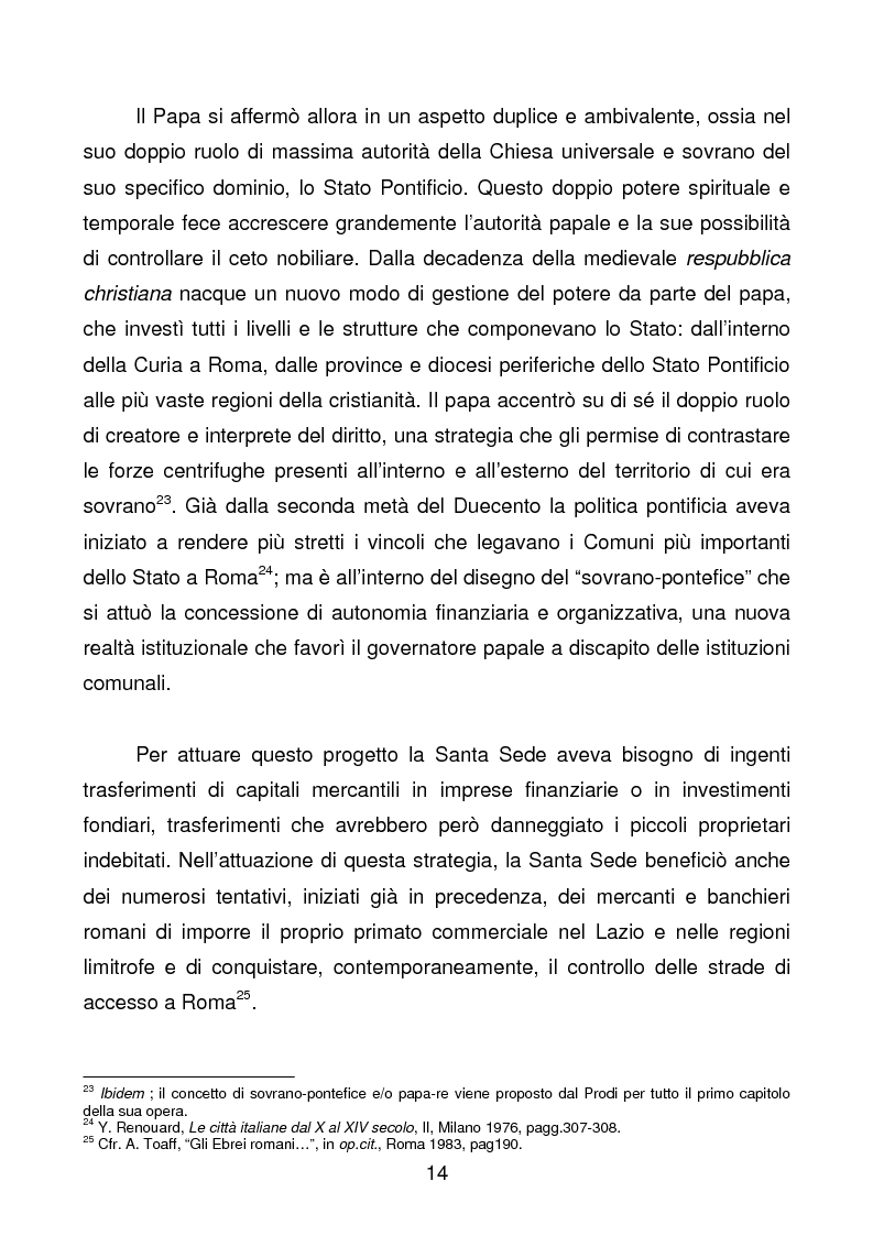 Anteprima della tesi: La comunità ebraica di Terni, Pagina 11