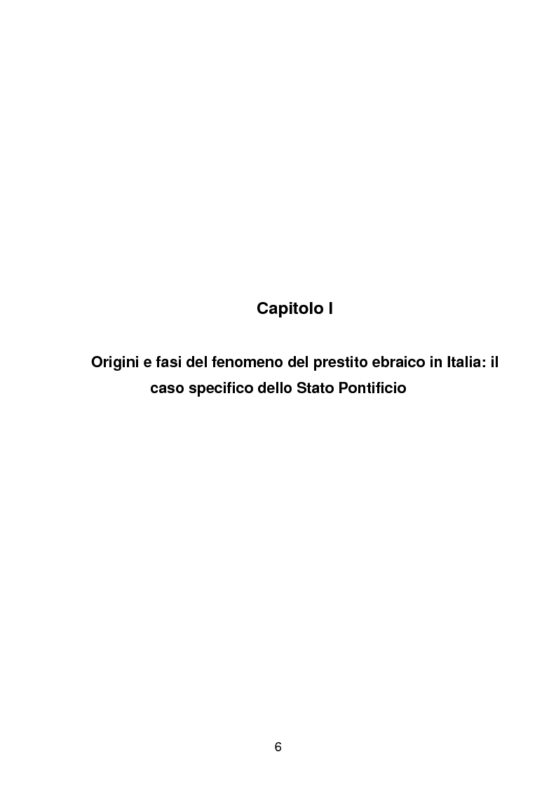 Anteprima della tesi: La comunità ebraica di Terni, Pagina 3
