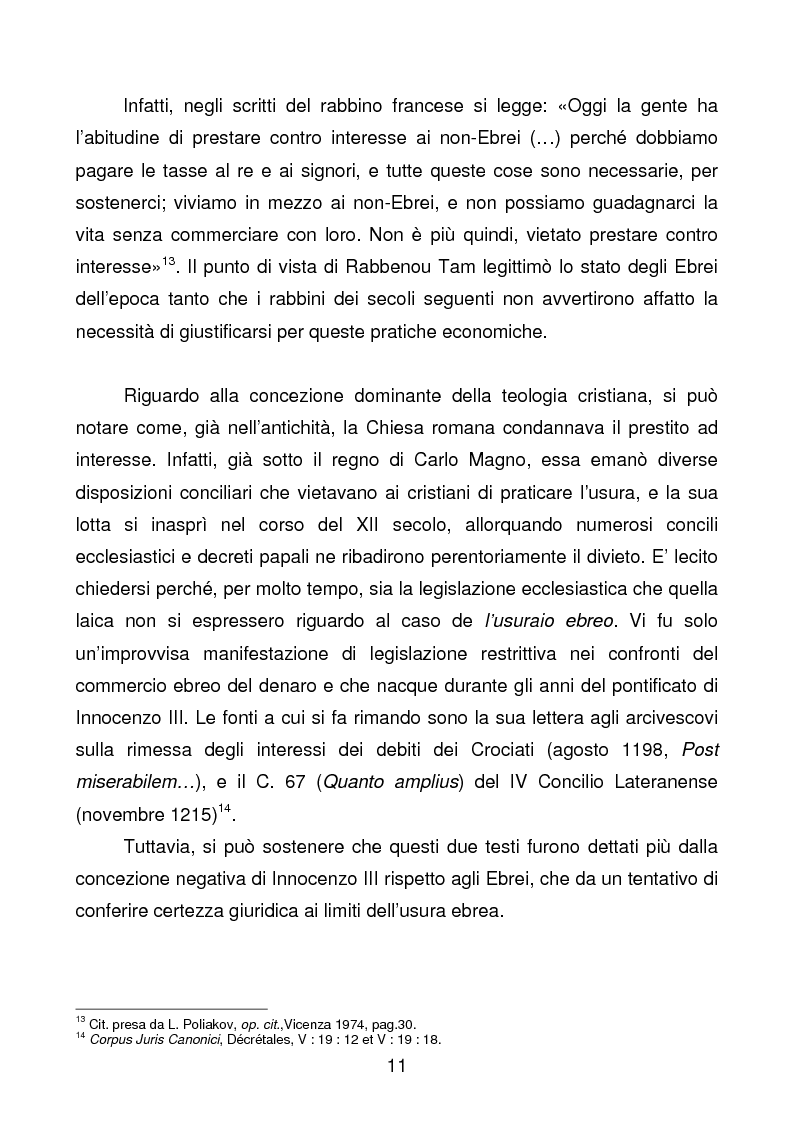 Anteprima della tesi: La comunità ebraica di Terni, Pagina 8
