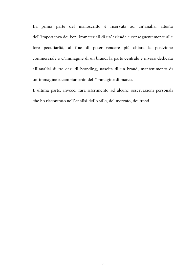 Anteprima della tesi: Brand Image, genesi, mantenimento e cambiamento di un'immagine di marca, Pagina 3