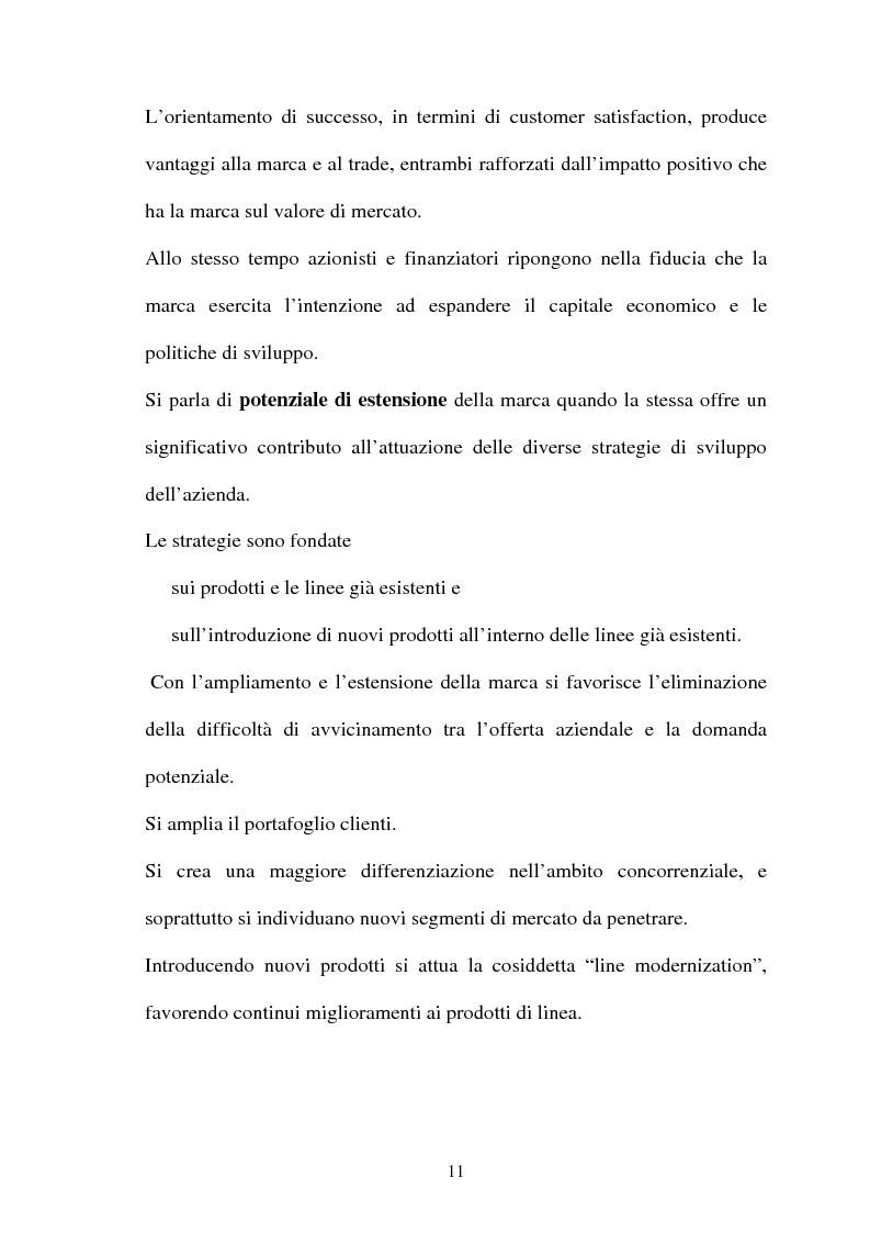 Anteprima della tesi: Brand Image, genesi, mantenimento e cambiamento di un'immagine di marca, Pagina 7