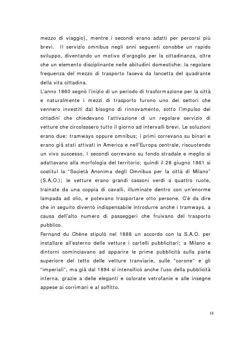 Anteprima della tesi: Il mezzo è il messaggio. La transit advertising in Italia e nel mondo, Pagina 12