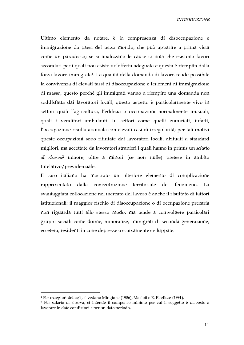 Anteprima della tesi: Durata della disoccupazione: indagini e modelli, Pagina 11