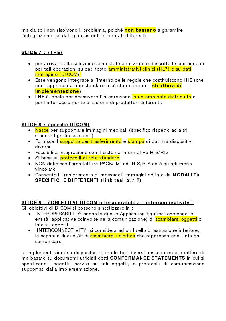 Integrazione Delle Tecniche Di Imaging In Ambiente Ospedaliero Intranet Anteprima Tesi Pagina 6 Di 8 Tesionline