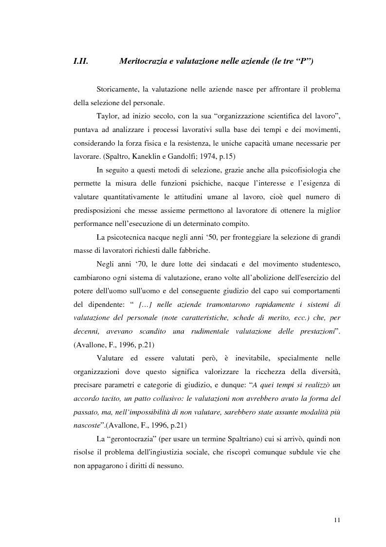 Anteprima della tesi: Assessment Center. La fase del feedback., Pagina 7
