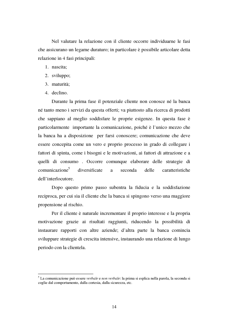 Anteprima della tesi: Implementazione e problematiche di una strategia di CRM in banca, Pagina 10