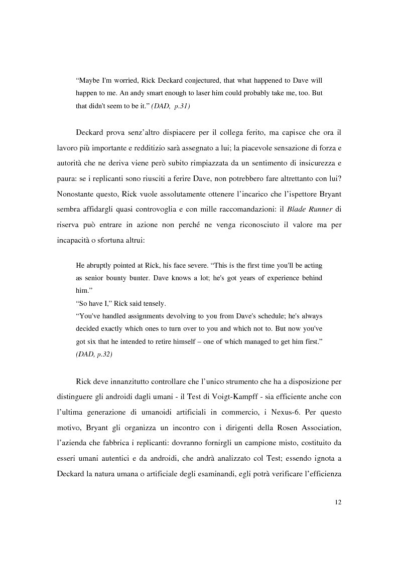 Anteprima della tesi: Universi che (non) cadono a pezzi: la negazione dell'apparenza in Do Androids Dream of Electric Sheep? di Philip K. Dick e Blade Runner di Ridley Scott, Pagina 10