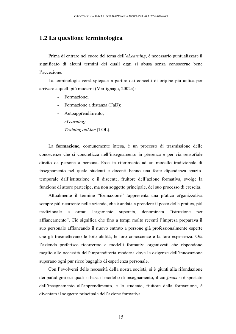 Anteprima della tesi: La valutazione delle piattaforme tecnologiche per l'eLearning: uno sguardo al mondo open source, Pagina 10