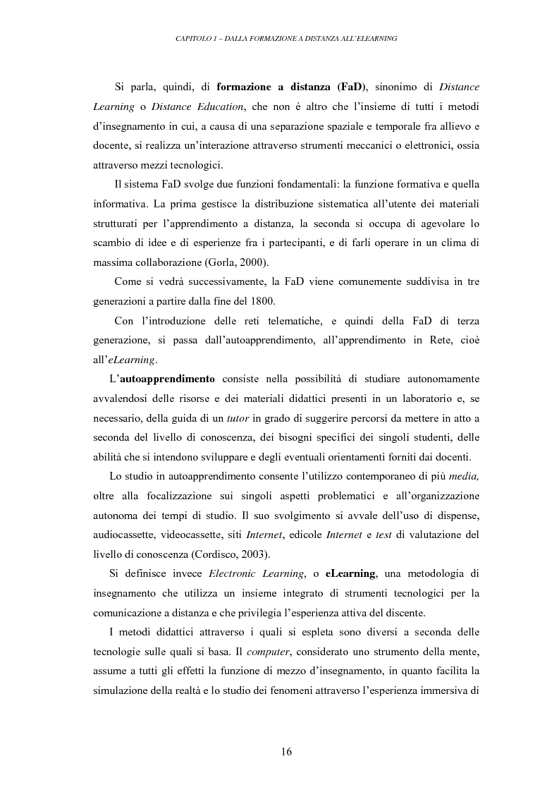 Anteprima della tesi: La valutazione delle piattaforme tecnologiche per l'eLearning: uno sguardo al mondo open source, Pagina 11