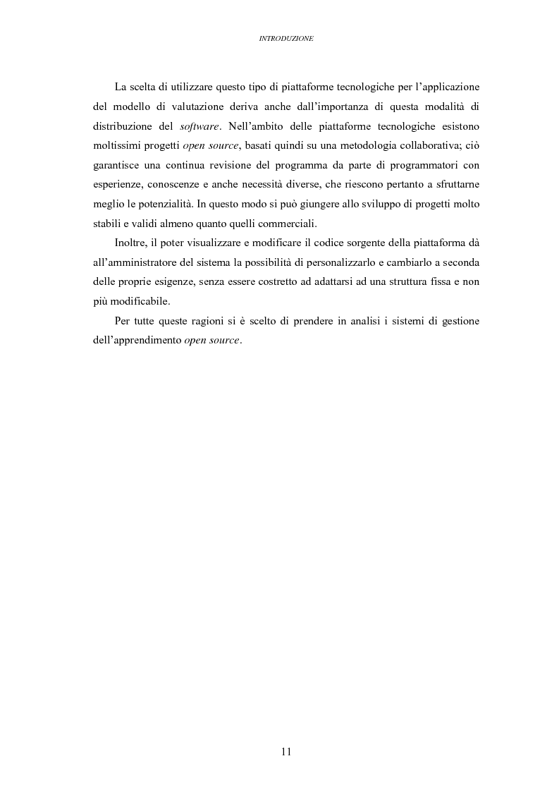Anteprima della tesi: La valutazione delle piattaforme tecnologiche per l'eLearning: uno sguardo al mondo open source, Pagina 6