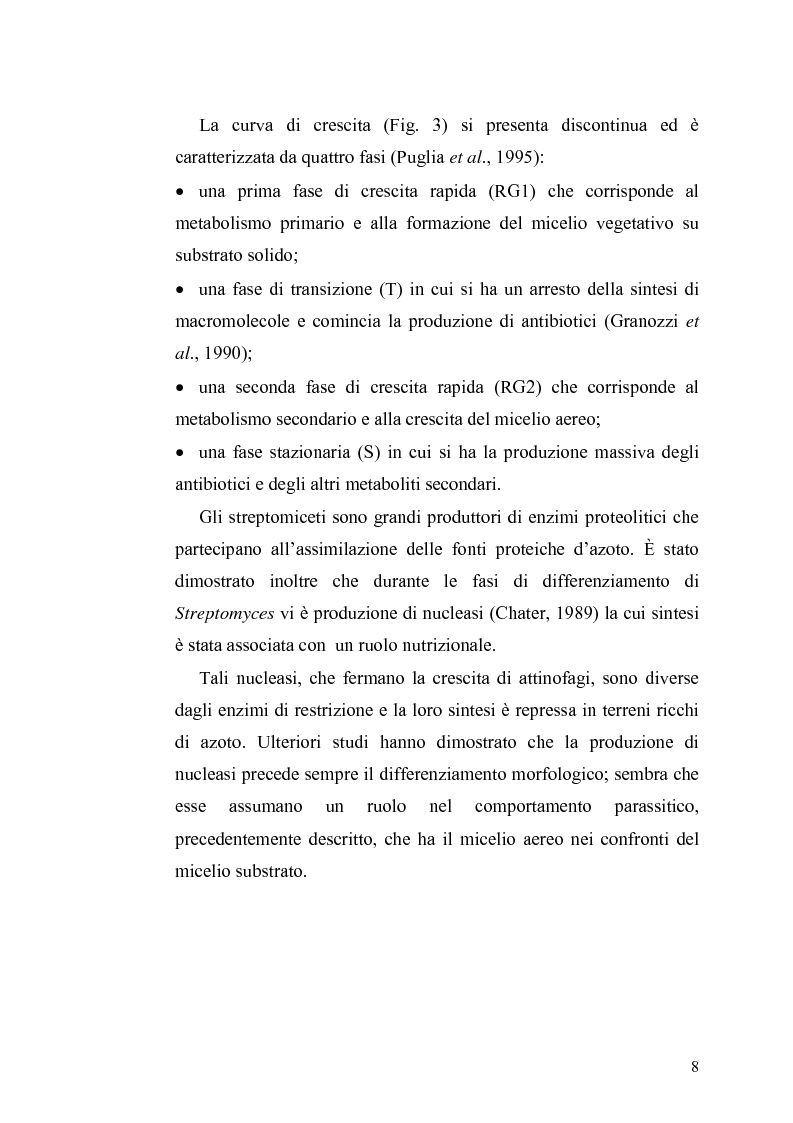 Anteprima della tesi: Complementazione della mutazione hisBp di Streptomyces coelicolor A3(2), Pagina 6