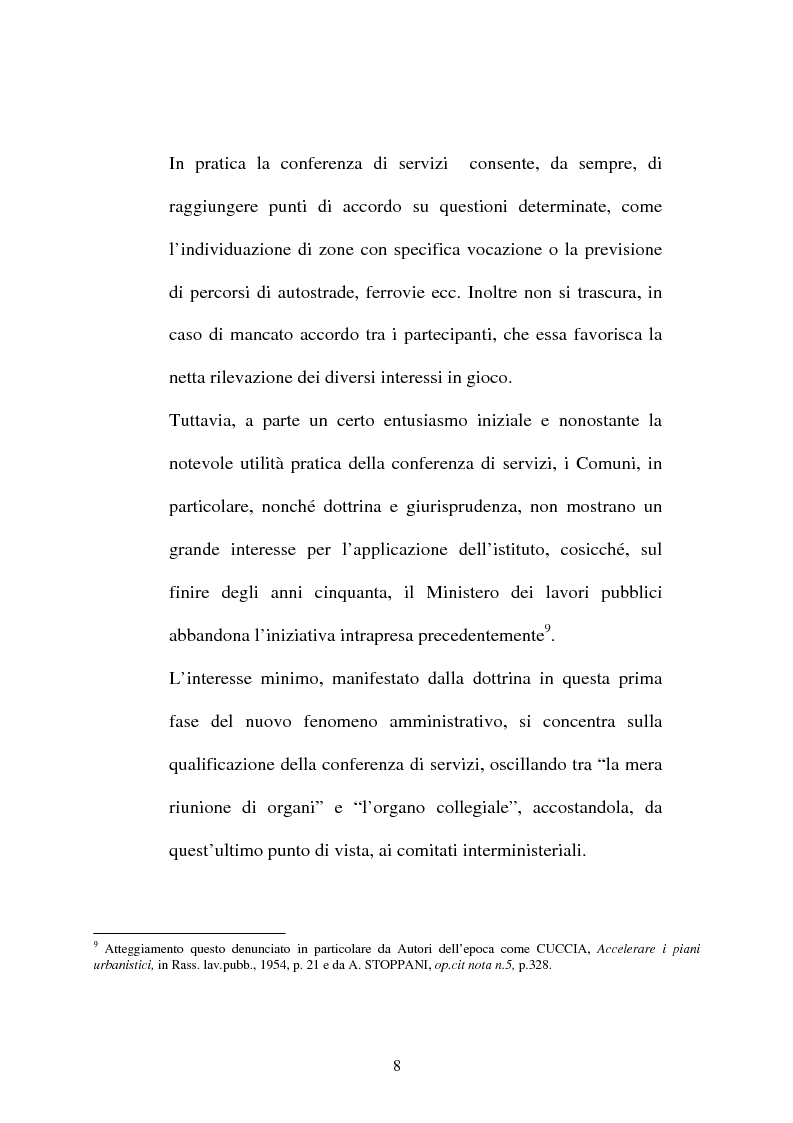 Anteprima della tesi: Conferenza di servizi, Pagina 5