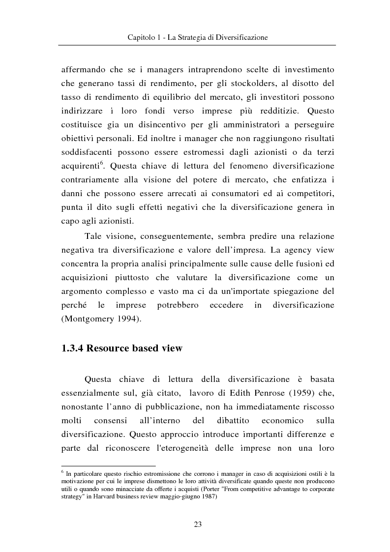 Anteprima della tesi: Le modalità di diversificazione di prodotto nel sistema moda di fascia alta. Un'analisi empirica: il caso italiano Bulgari ed il caso americano Joseph Abboud., Pagina 13