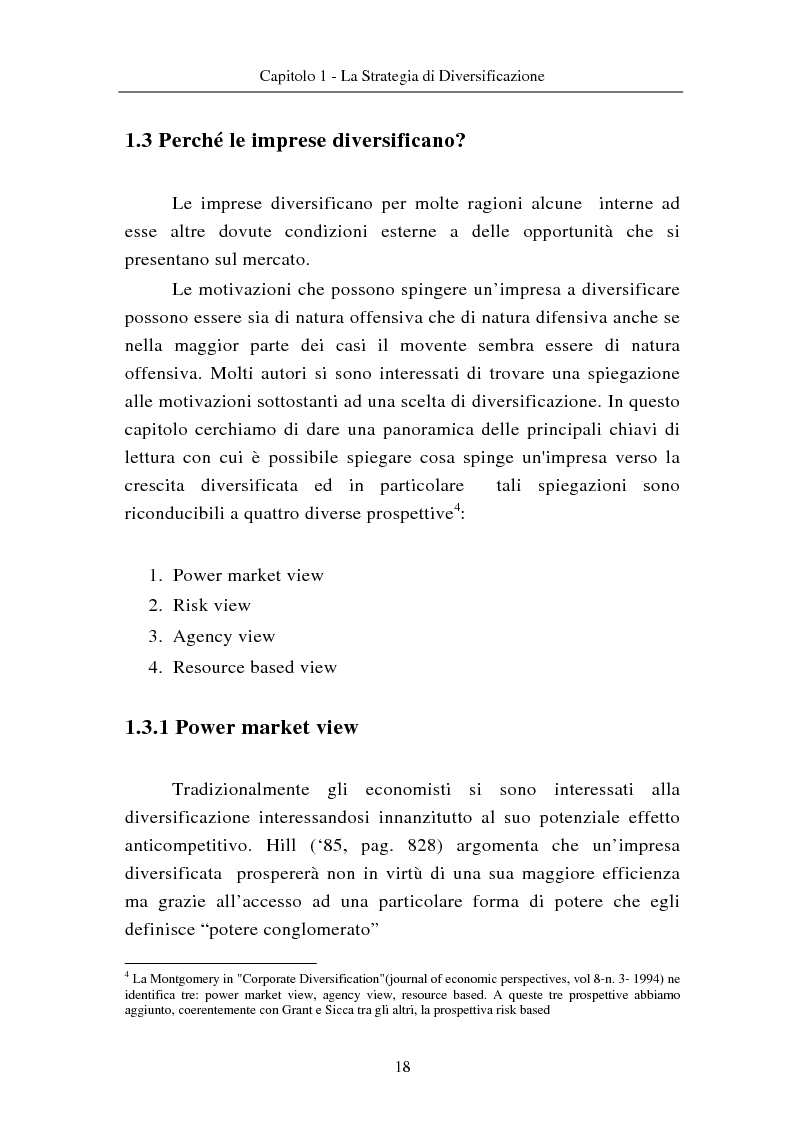 Anteprima della tesi: Le modalità di diversificazione di prodotto nel sistema moda di fascia alta. Un'analisi empirica: il caso italiano Bulgari ed il caso americano Joseph Abboud., Pagina 8