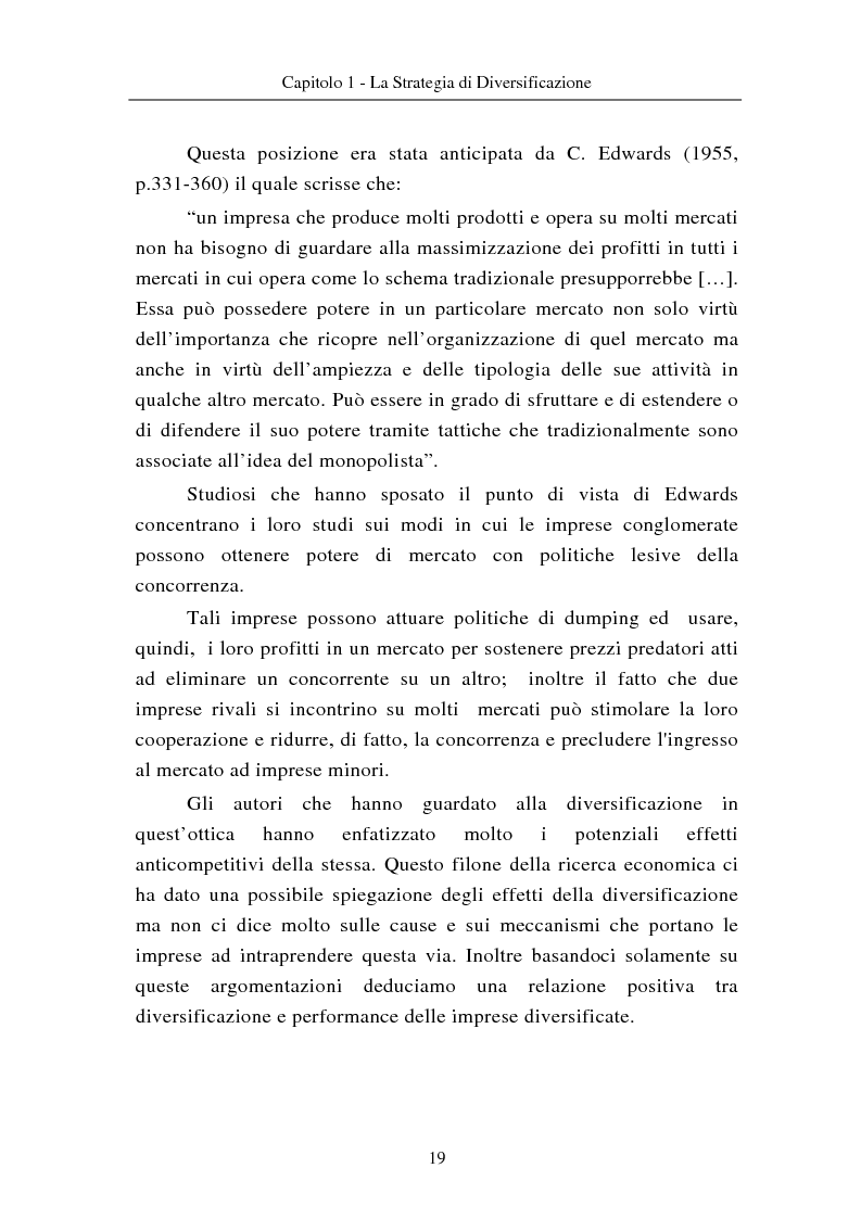 Anteprima della tesi: Le modalità di diversificazione di prodotto nel sistema moda di fascia alta. Un'analisi empirica: il caso italiano Bulgari ed il caso americano Joseph Abboud., Pagina 9