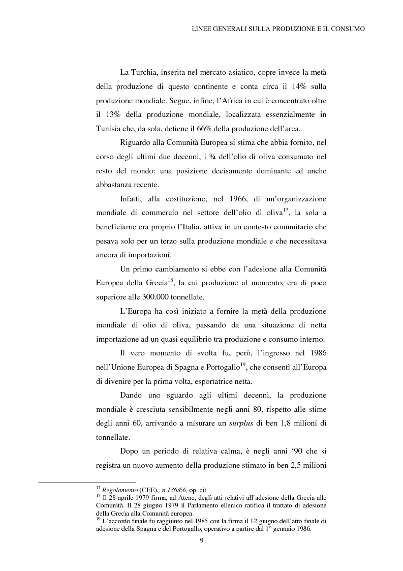 Anteprima della tesi: La Riforma dell'OCM Olio di Oliva, Pagina 9