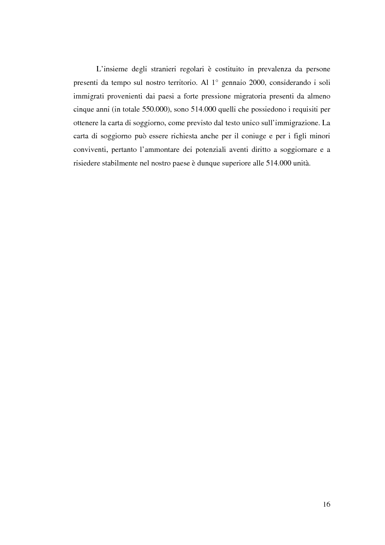 Anteprima della tesi: Immigrazione femminile e maternità: strategie di progetto, Pagina 15