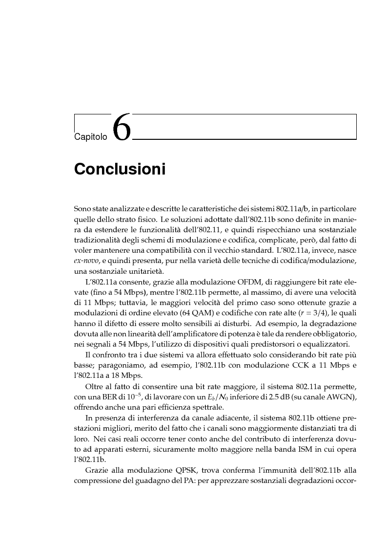 Anteprima della tesi: Simulazione dei protocolli wireless LAN IEEE 802.11a e 802.11b, Pagina 7