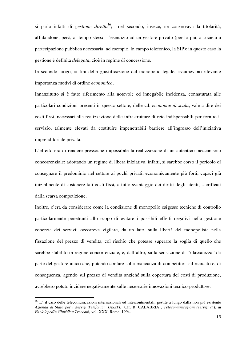 Anteprima della tesi: L'Autorità per le garanzie nelle comunicazioni dopo le Direttive 2002, Pagina 15