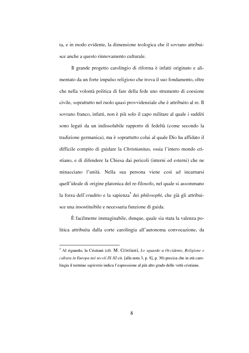 Anteprima della tesi: I Libri Carolini (Opus Caroli regis contra synodum) e la Storia della Filosofia, Pagina 5