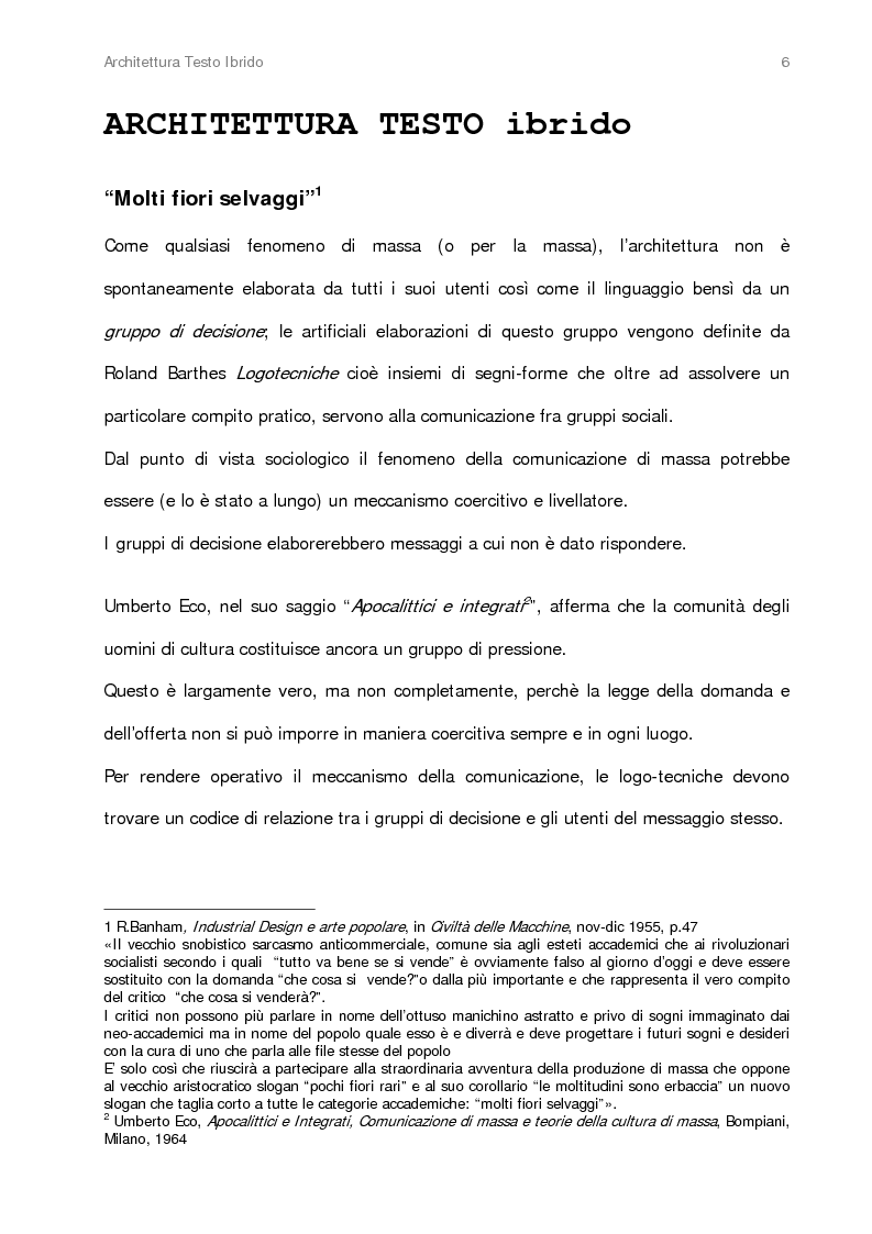 Anteprima della tesi: Eye-deology, teorie di architettura effimera, Pagina 6