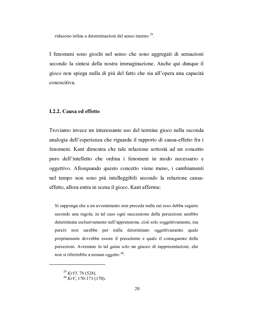 Anteprima della tesi: Il concetto di gioco nella filosofia di Immanuel Kant, Pagina 14