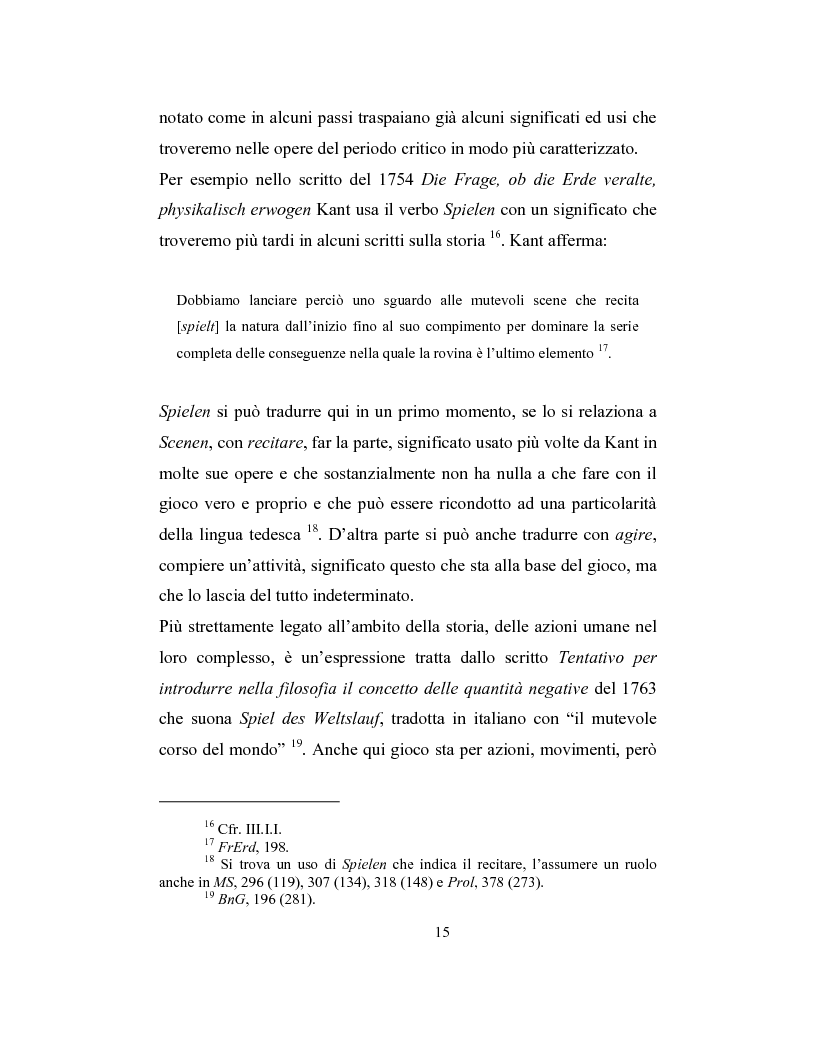 Anteprima della tesi: Il concetto di gioco nella filosofia di Immanuel Kant, Pagina 9