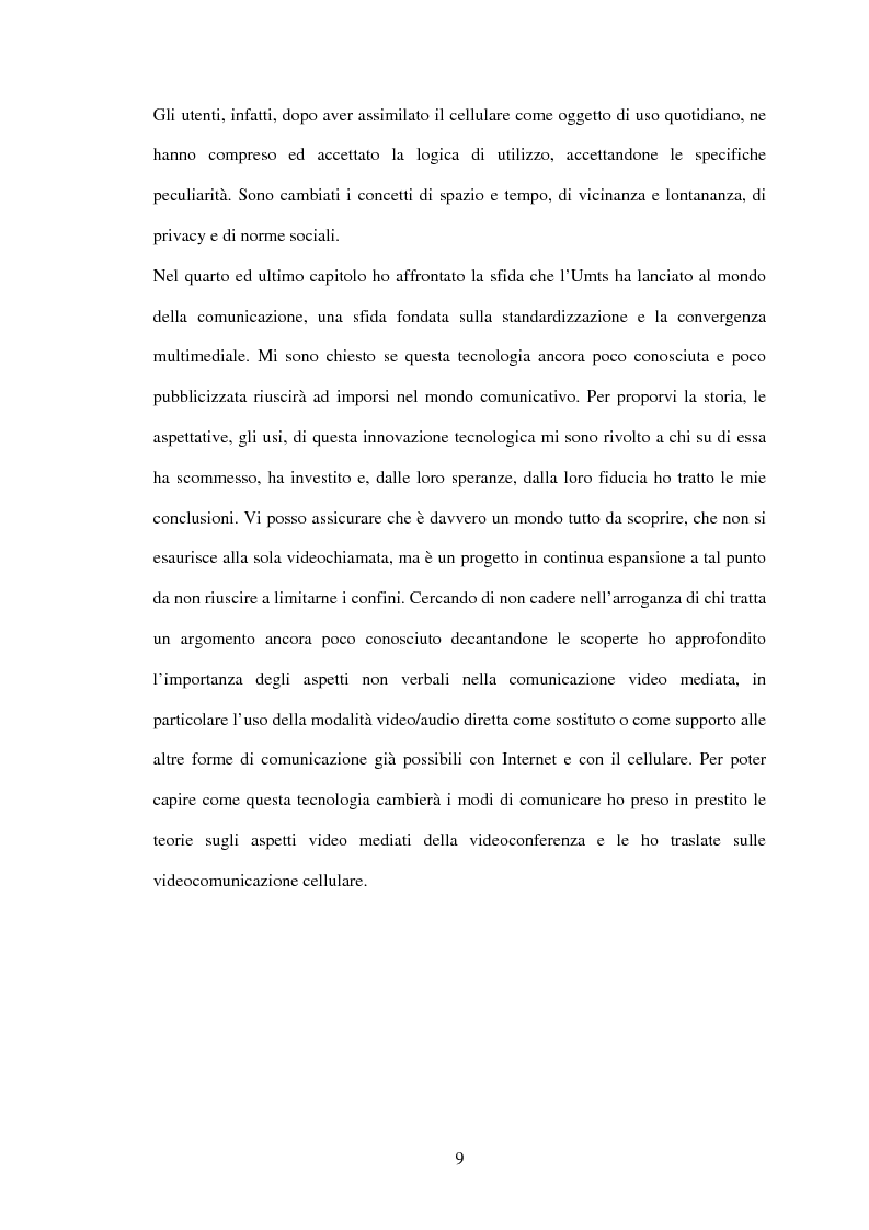 Anteprima della tesi: UMTS: la convergenza multimediale... il futuro attraverso il passato, Pagina 6