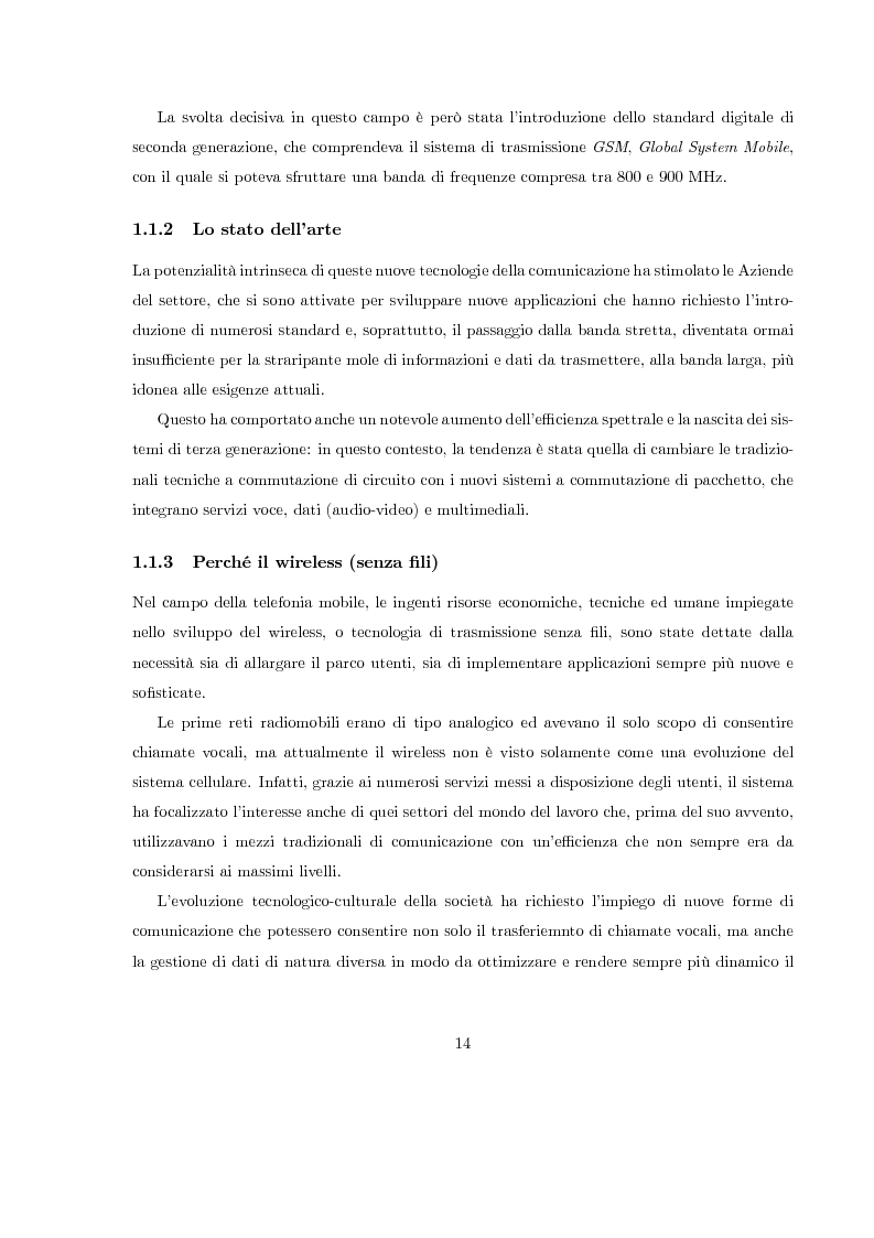 Anteprima della tesi: Misura del rapporto segnale/interferenza co-canale nei sistemi di telefonia cellulare, Pagina 5