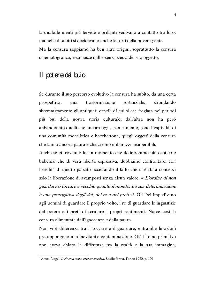 Anteprima della tesi: Madama Anastasia. La censura e il cinema, Pagina 2