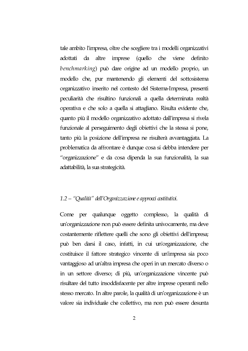 Anteprima della tesi: Le Risorse Umane quale fattore strategico nella competizione aziendale futura: le aziende di TLC., Pagina 2