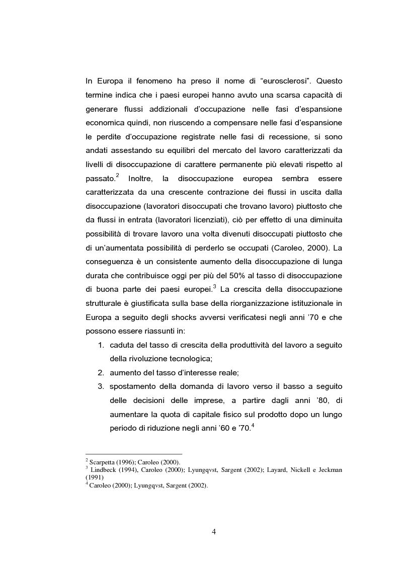 Anteprima della tesi: La crescita economica europea, Pagina 6