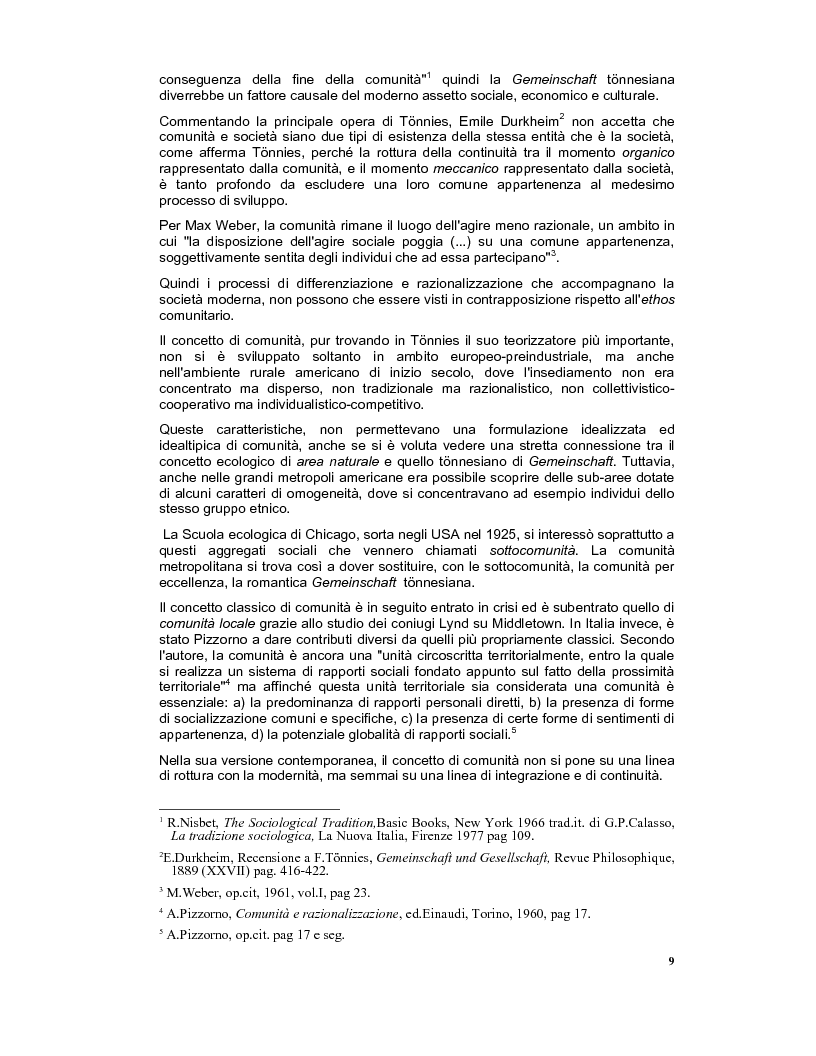 Anteprima della tesi: Socialità e luoghi di aggregazione in un contesto urbano: lo studio di caso del rione Testaccio a Roma, Pagina 7
