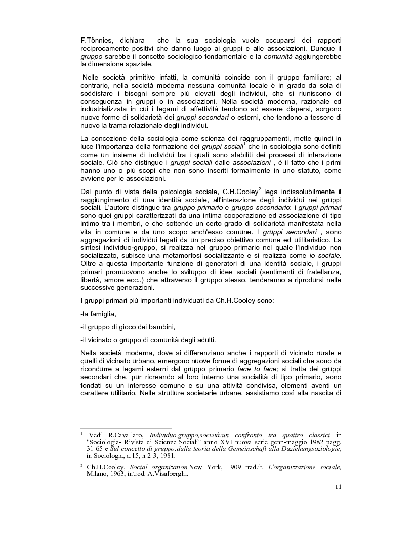 Anteprima della tesi: Socialità e luoghi di aggregazione in un contesto urbano: lo studio di caso del rione Testaccio a Roma, Pagina 9