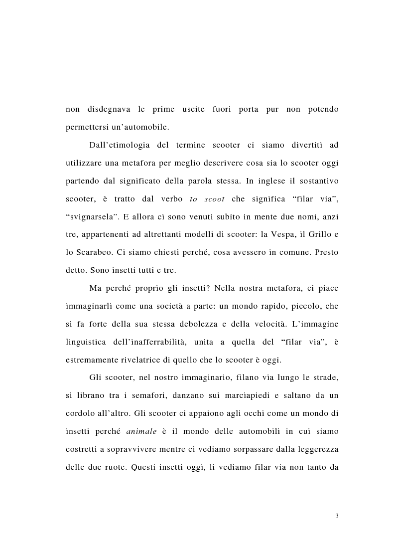 Anteprima della tesi: L'evoluzione del marketing degli scooter: il caso Honda., Pagina 3