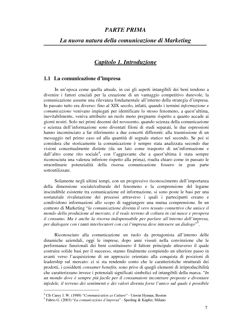 Anteprima della tesi: Comunicazione e promozione di Marketing nell'era digitale, Pagina 5