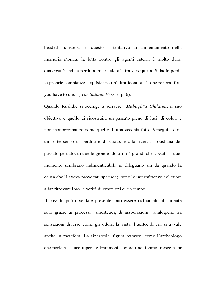 Anteprima della tesi: Le metafore culinarie nella narrativa di Salman Rushdie, Pagina 9