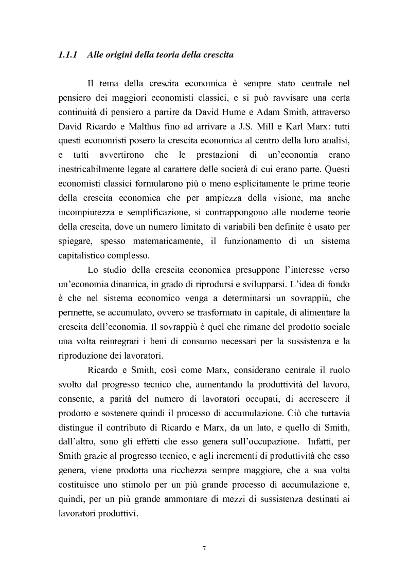 Anteprima della tesi: Capitale umano e crescita economica. Il caso della Spagna nel periodo 1970-2000., Pagina 4