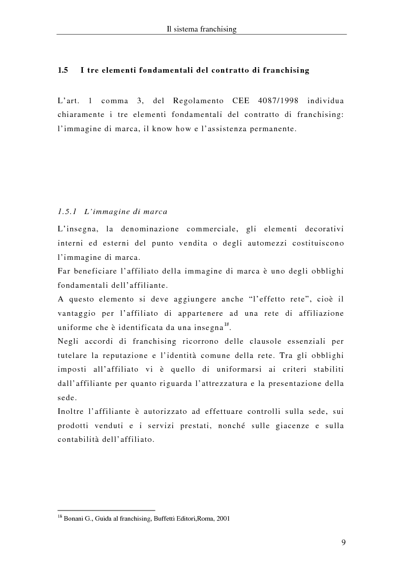 Anteprima della tesi: Il franchising internazionale nel settore moda, Pagina 12