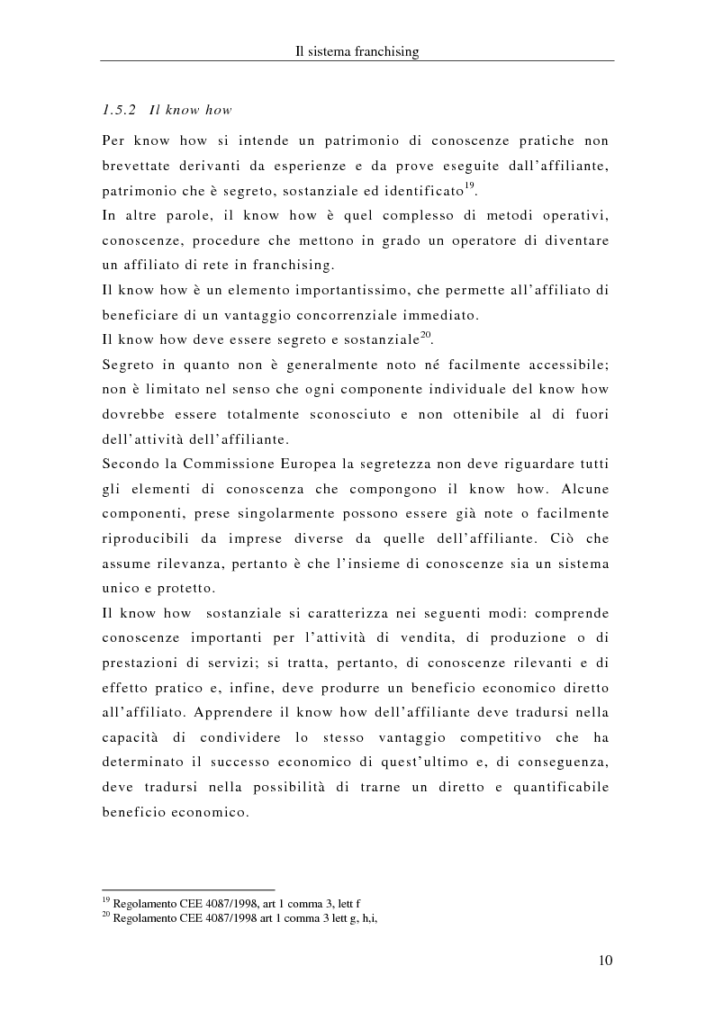 Anteprima della tesi: Il franchising internazionale nel settore moda, Pagina 13